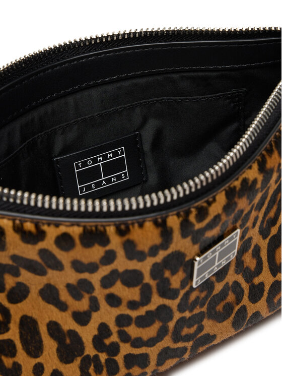 Tommy Jeans Tommy Jeans Torebka Tjw Must Leopard Shoulder Bag AW0AW18008 Pomarańczowy