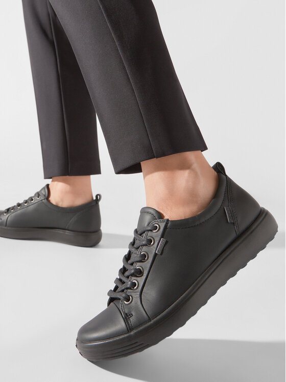 ECCO ECCO Sneakersy Soft 7 W GORE-TEX 44030301001 Čierna