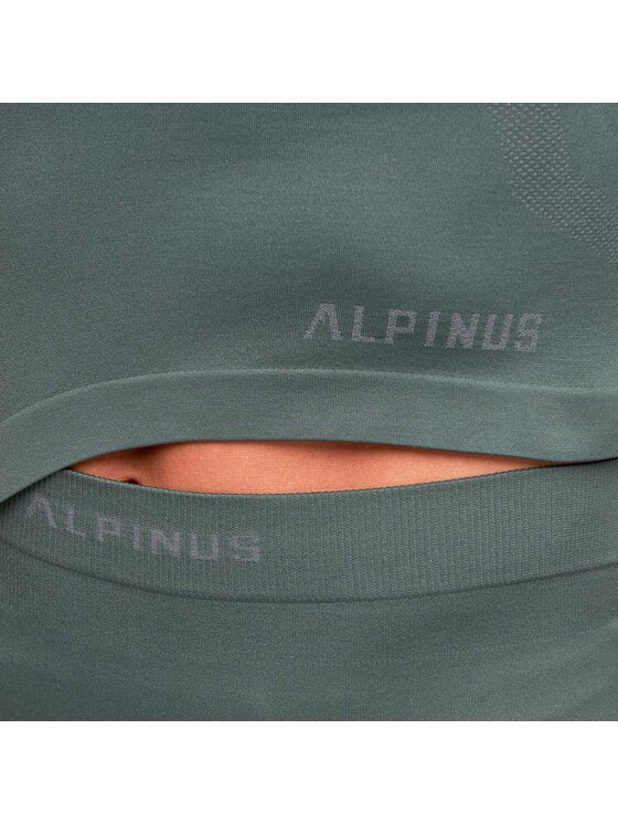 Alpinus Alpinus Komplet bielizny termoaktywnej Idre Zielony