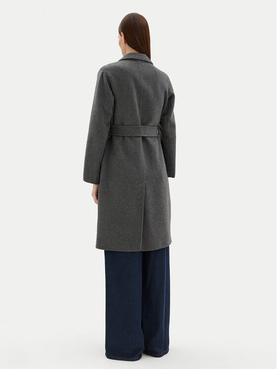 Motivi Motivi Wollmantel 0042Q000529N Grau Regular Fit