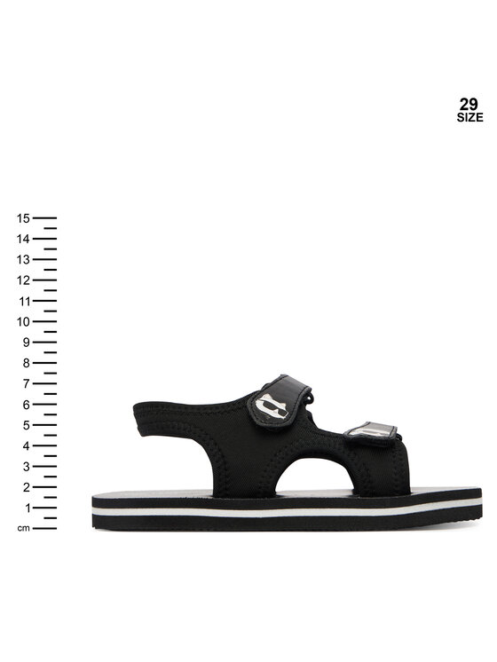 KARL LAGERFELD KARL LAGERFELD Босоніжки Z31183 S Чорний