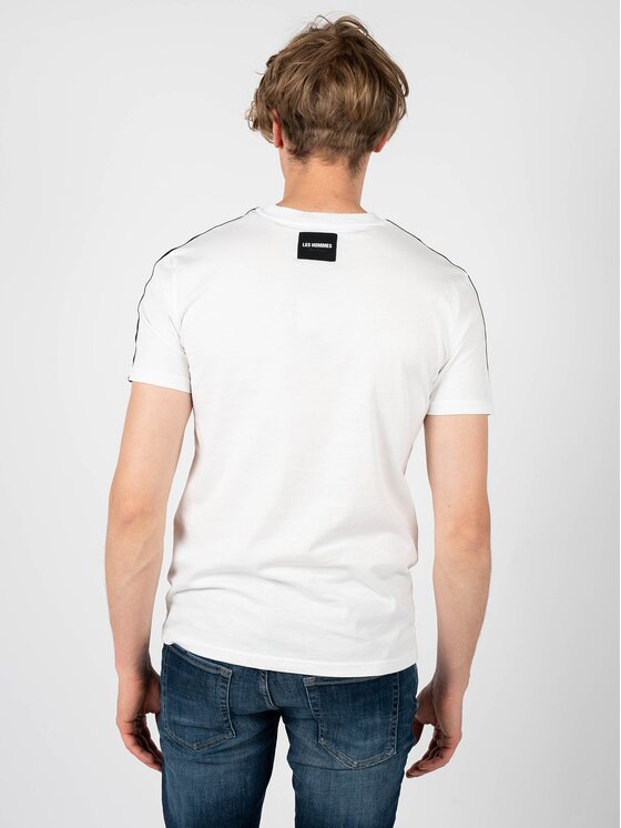 Les Hommes Les Hommes T-Shirt LF224100-0700-1009 | Round neck Λευκό Regular Fit