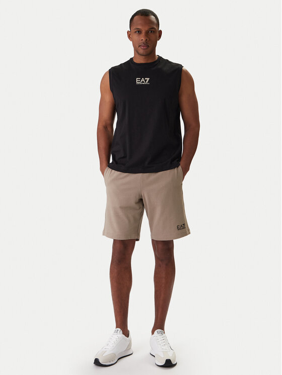EA7 Emporio Armani EA7 Emporio Armani Tank top marškinėliai 7M001405 AF22264 UC001 Juoda Regular Fit