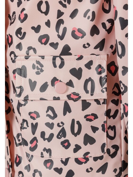 minoti minoti Kurtka przeciwdeszczowa C5506 Różowy Regular Fit