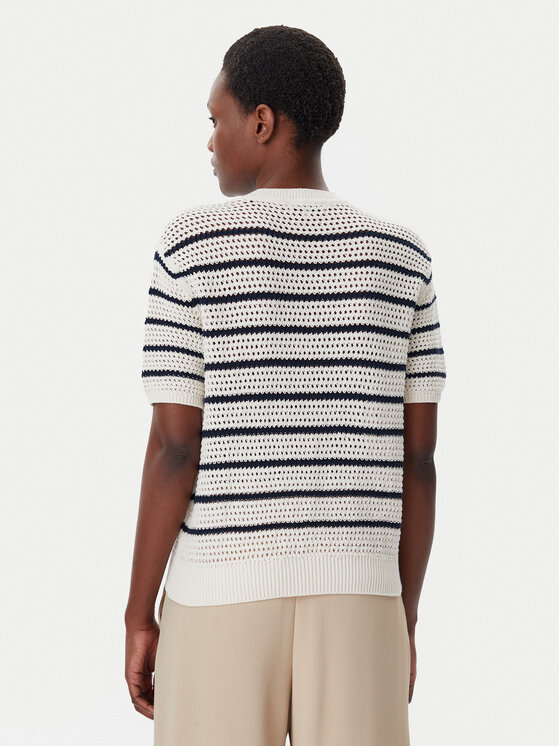 Tommy Hilfiger Tommy Hilfiger Sveter Pointelle WW0WW45950 Béžová Regular Fit