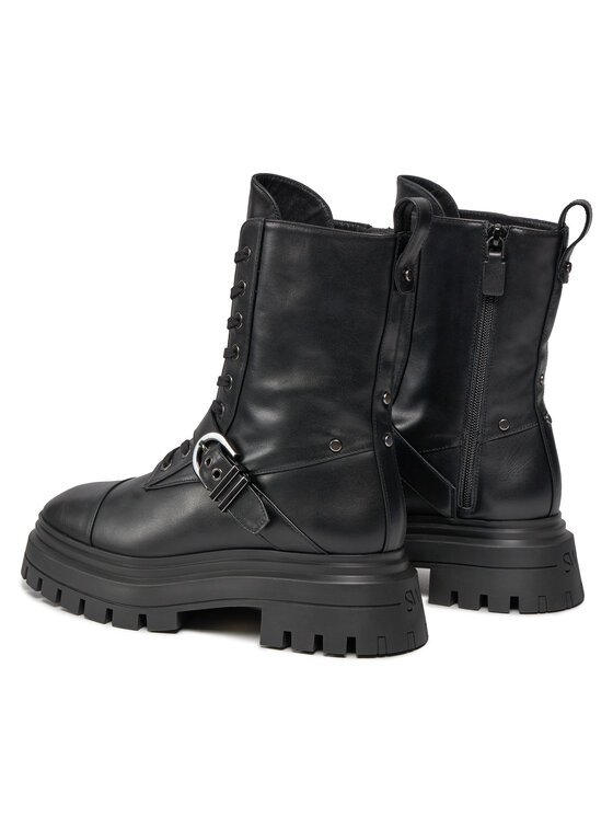 Stuart Weitzman Stuart Weitzman Trapery Maverick Bedford Bte SF022 Czarny