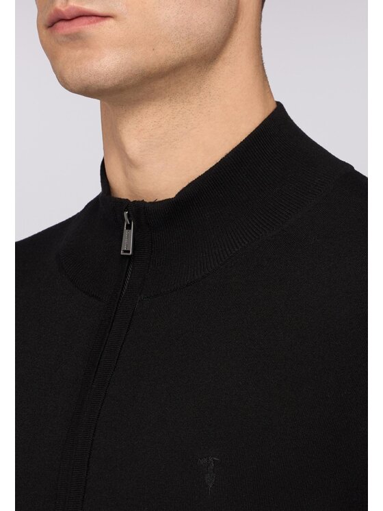 Trussardi Trussardi Cardigan M0188000020N033 Nero Regular Fit
