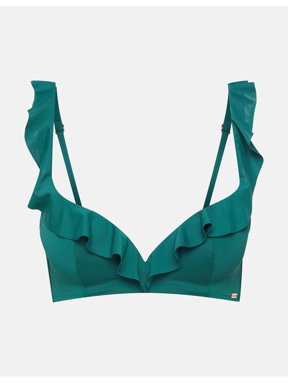 Esotiq Esotiq Góra od bikini 40702 Zielony