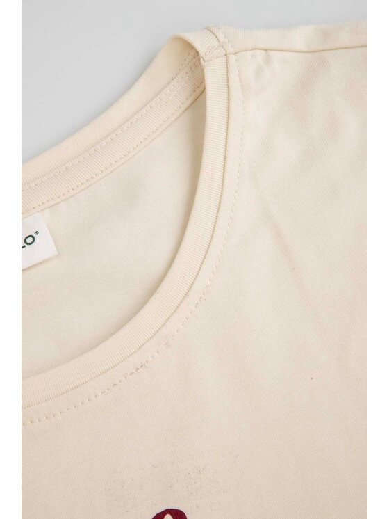 Coccodrillo Coccodrillo Komplet t-shirt i legginsy WC6117416XXG-022 Kolorowy Regular Fit