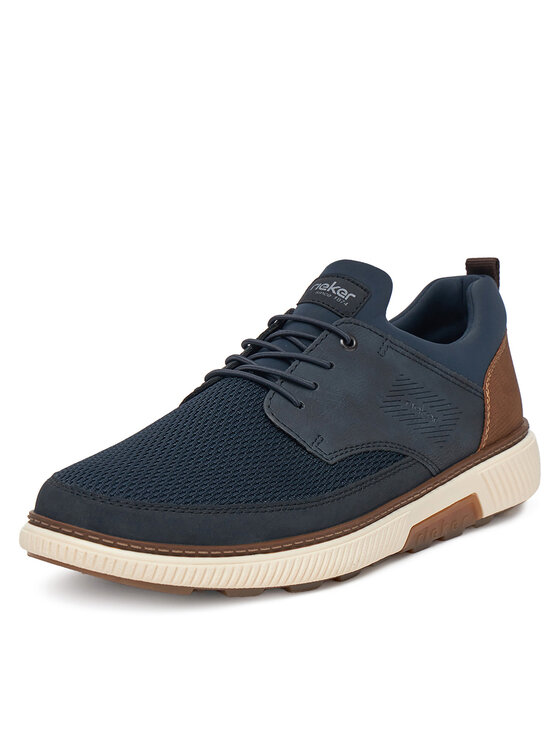 Rieker Rieker Sneakersy B3354-14 Tmavomodrá