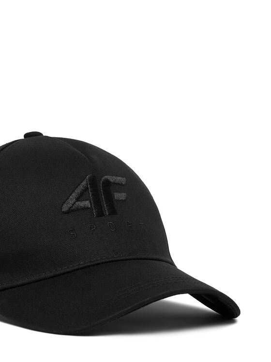 4F 4F Καπέλο Jockey 4FSS23ACABF116 Μαύρο