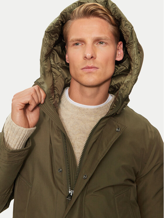 Woolrich Woolrich Μπουφάν πουπουλένιο CFWOOU0487MRUT0001 Πράσινο Regular Fit