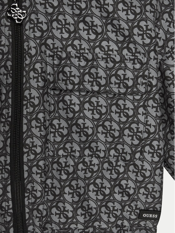 Guess Guess Felpa J5RQ03 WH2K0 Nero Regular Fit