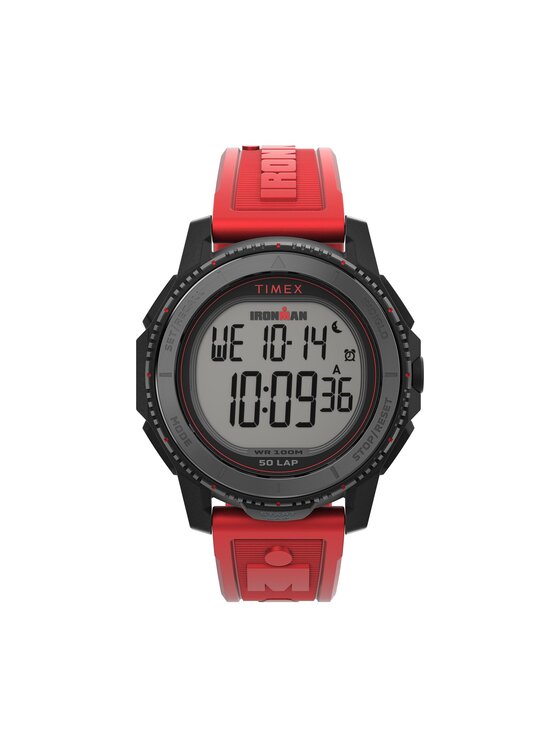 Timex Pulkstenis Ironman Digital Adrenaline TW5M57900 Sarkans