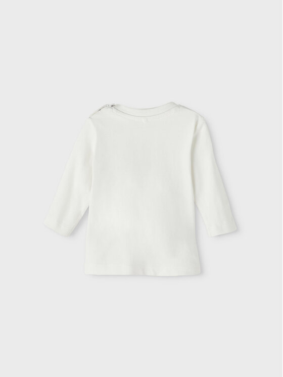 NAME IT NAME IT Μπλουζάκι 13219474 Λευκό Regular Fit