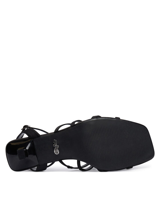 Buffalo Buffalo Σανδάλια Kaida Bow 1291676 Μαύρο