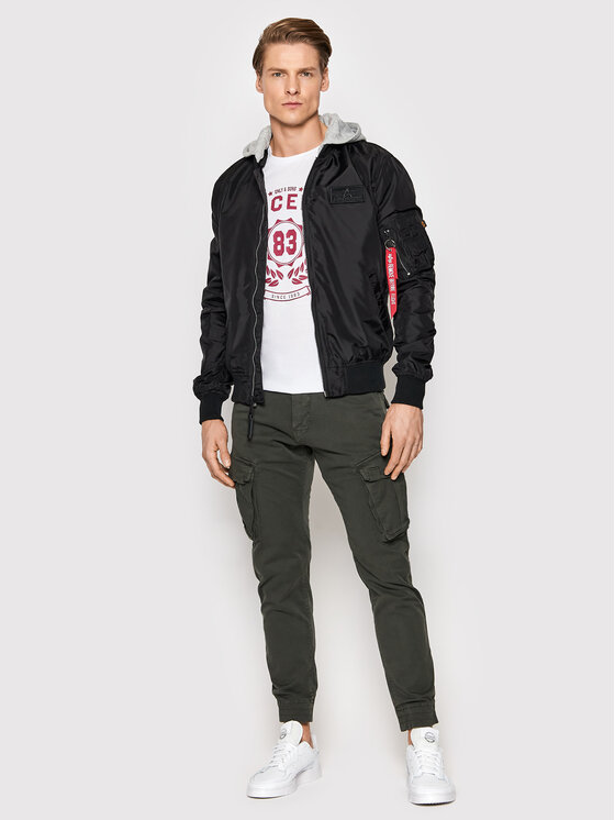 Alpha Industries Giacca di transizione Ma-1 Tt 106103 Nero Regular Fit