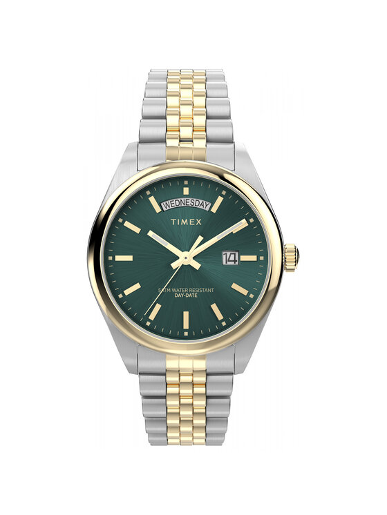 Timex Timex Zegarek TW2W42800 Srebrny