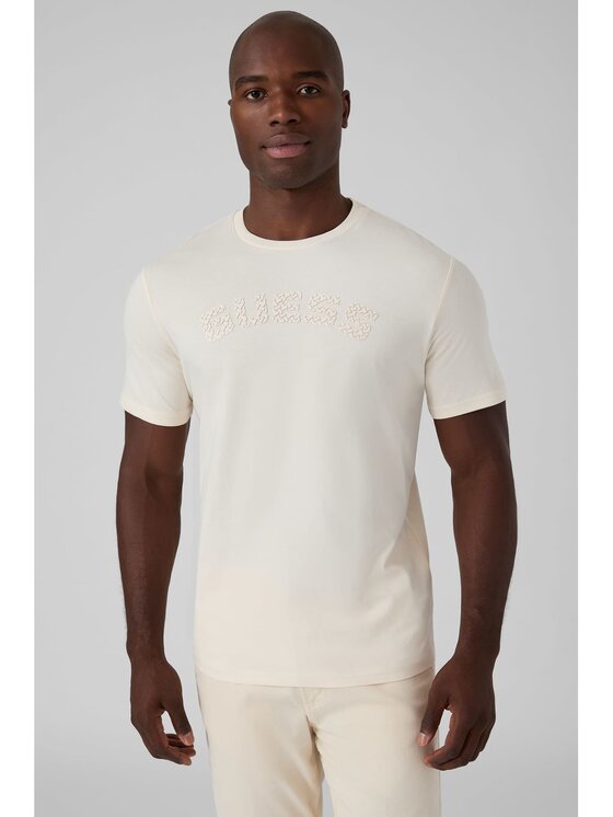 Guess Guess T-Shirt 185318 Beżowy Classic Fit