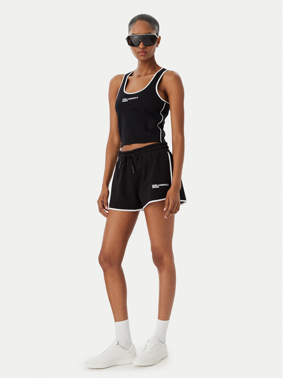 Karl Lagerfeld Jeans Karl Lagerfeld Jeans Sportshorts B2W10125 Schwarz Regular Fit