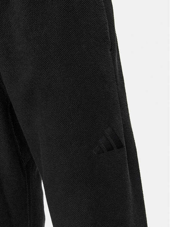 adidas adidas Долнище анцуг Elevated ALL SZN Terry Loop IV5210 Черен Loose Fit