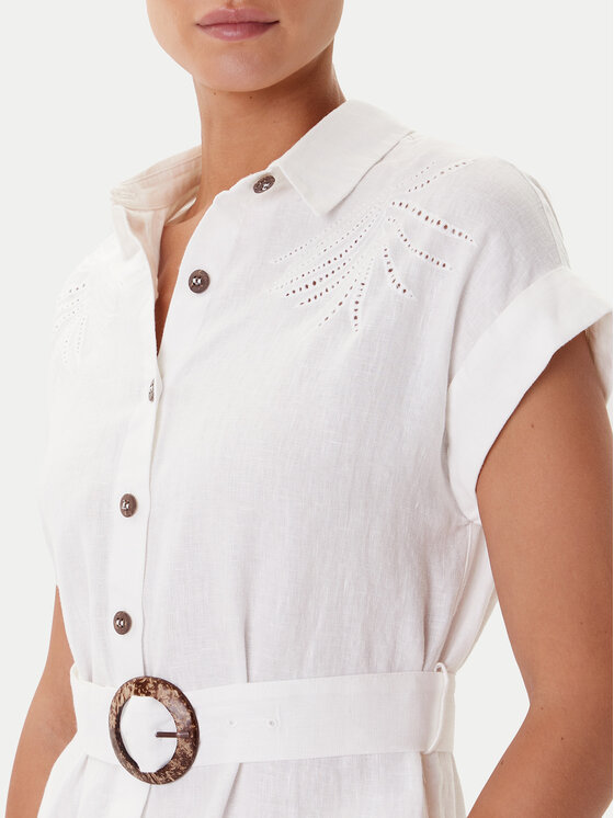 Tatuum Tatuum Krekla kleita Salima T2509.207 Balts Regular Fit