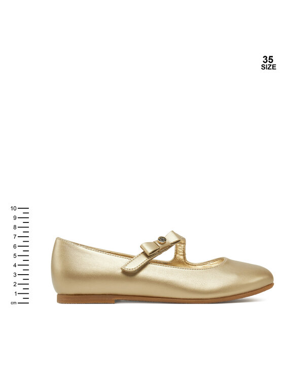 Calvin Klein Jeans Calvin Klein Jeans Μπαλαρίνες Ballerina V4A3-83042-1322 S Χρυσό
