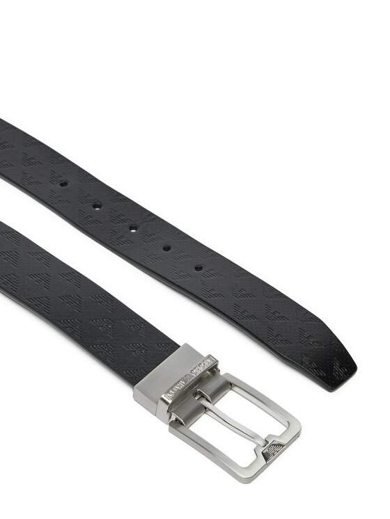 Emporio Armani Emporio Armani Pasek Męski Y4S502 Y221E 81386 Czarny