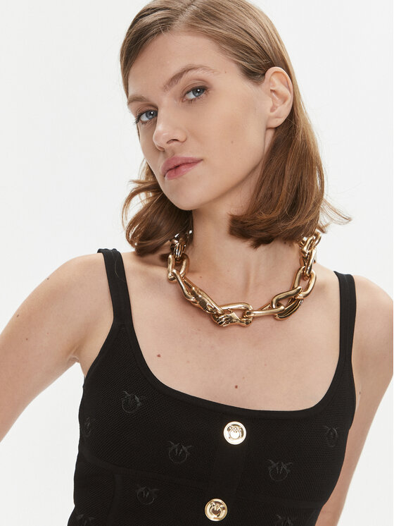 PINKO Pinko Top Dolly 101885 A16F Črna Slim Fit