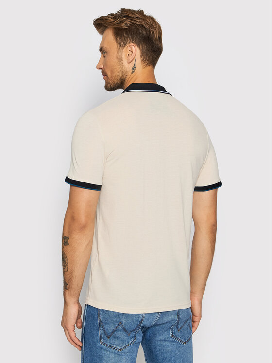 Polo Charming 12187924 Beige Regular Fit