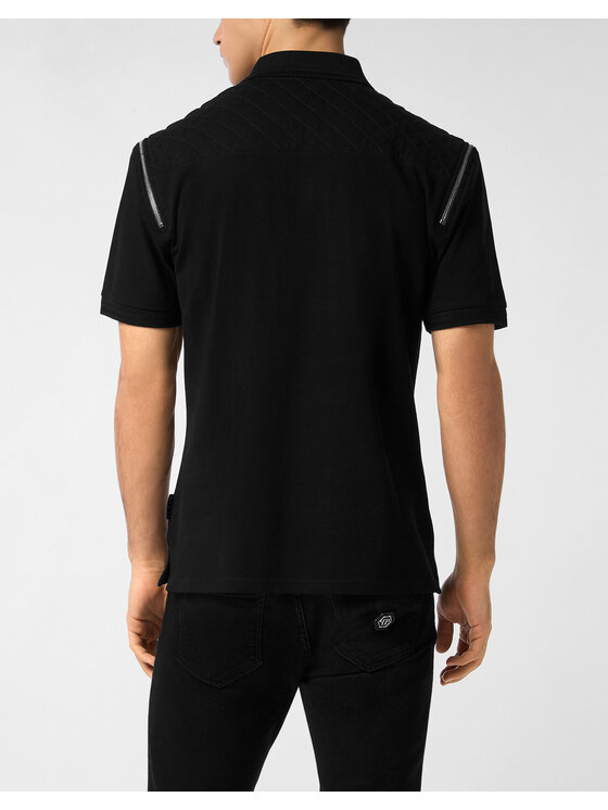 PHILIPP PLEIN PHILIPP PLEIN Polo 27125 Nero Slim Fit