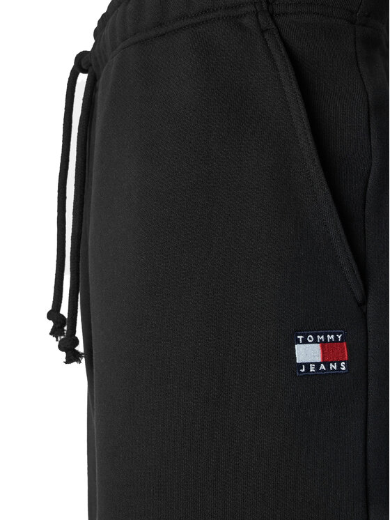 Tommy Jeans Tommy Jeans Спортивні штани Badge DM0DM20276 Чорний Regular Fit