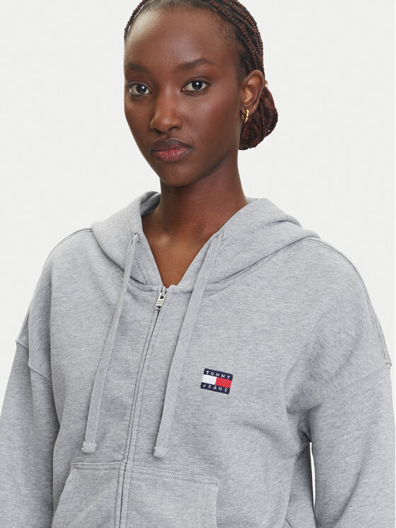 Tommy Jeans Tommy Jeans Bluza DW0DW21147 Szary Boxy Fit