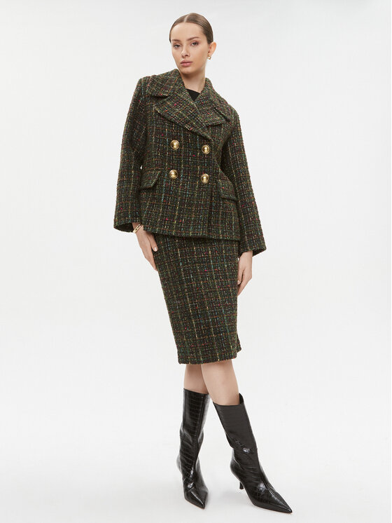 Luisa Spagnoli Luisa Spagnoli Prehodni plašč Scellino 540182 Khaki Regular Fit