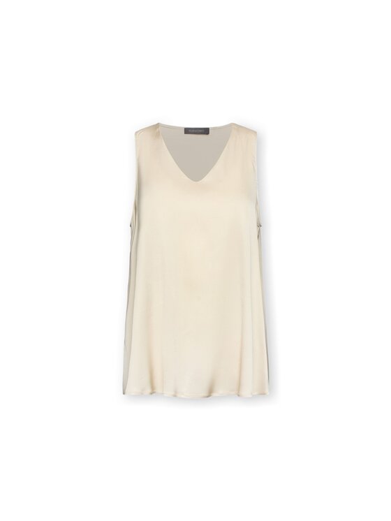 Elena Mirò Elena Mirò Top D001P000038N002 Kremowy Flared Fit