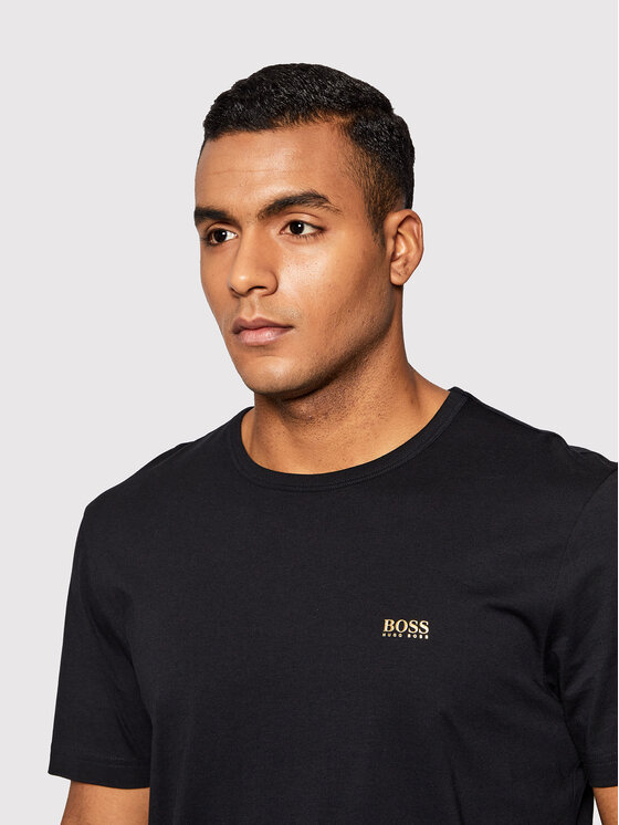 Boss T-Shirt Tee 50245195 Schwarz Regular Fit | Modivo.de