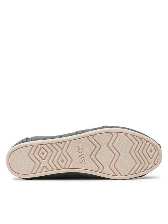 Toms Toms Туфлі Alpargata 10018279 Зелений