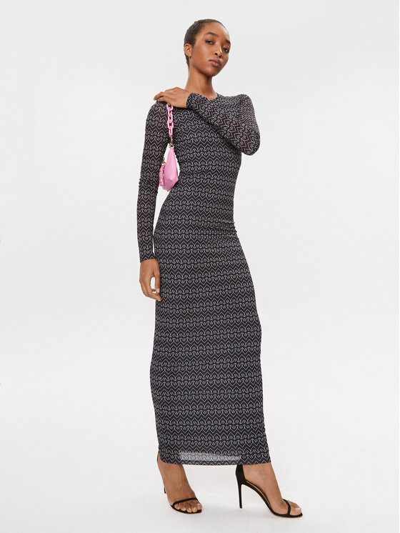 Patrizia Pepe Patrizia Pepe Igapäevane kleit 2A2655/J152 XZ01 Must Slim Fit