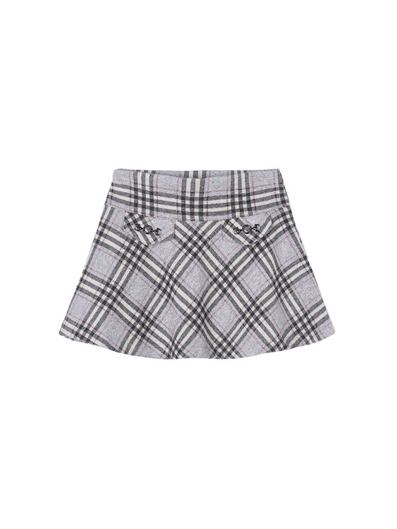 Mayoral Mayoral Fustă 4905 Gri Regular Fit