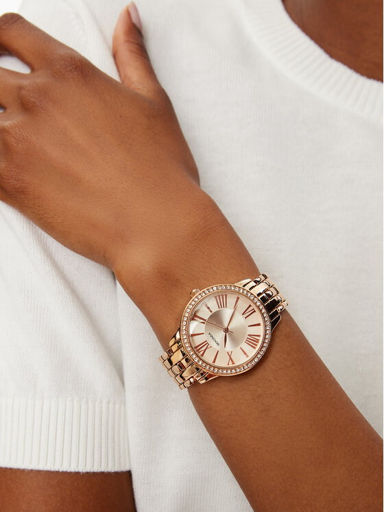 Sekonda Sekonda Zegarek 2400 Różowe złoto