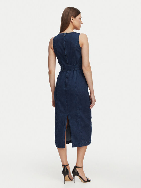 French Connection French Connection Jeanskleid 719C7 Blau Regular Fit