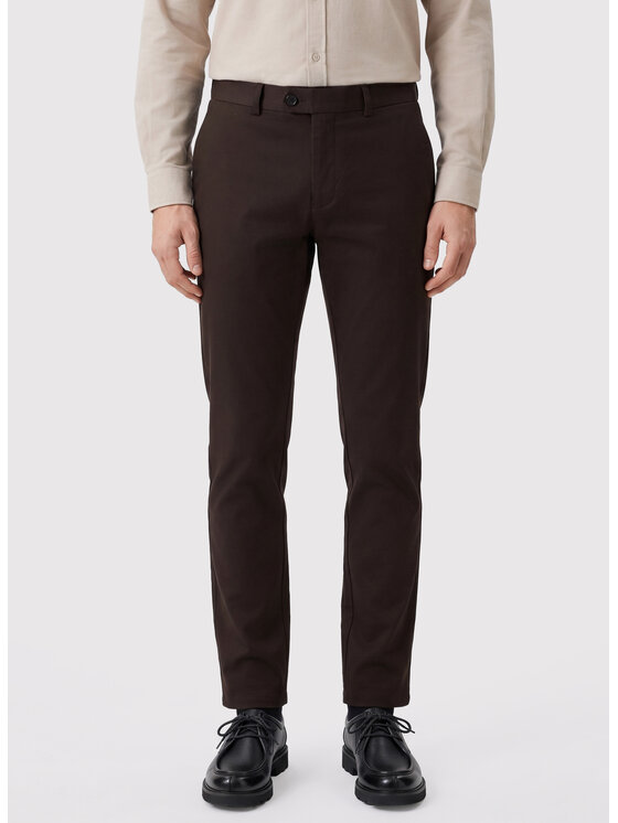 Pako Lorente Pako Lorente Chinosy P26WF-WX-003 Brązowy Regular Fit