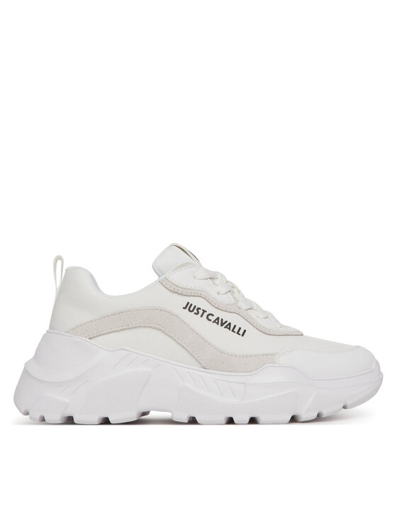 Just Cavalli Sneakersy 78RA3SL5 Biela
