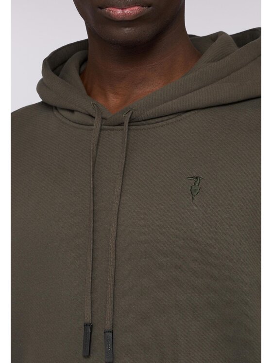 Trussardi Trussardi Felpa G8078000031N035 Verde Regular Fit