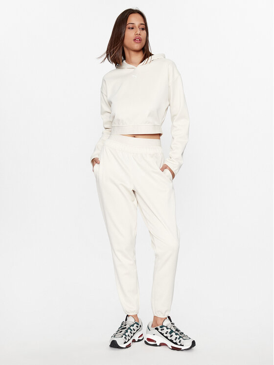 Puma Puma Суитшърт от техническо трико Puma Strong Power 523876 Екрю Regular Fit
