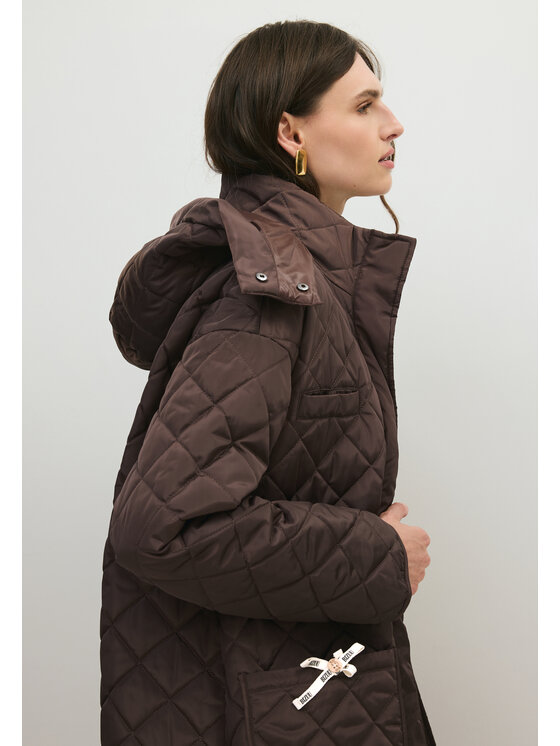 BIZUU BIZUU Kabát pro přechodné období NAIRA WINTER JACKET Hnědá Standard Fit
