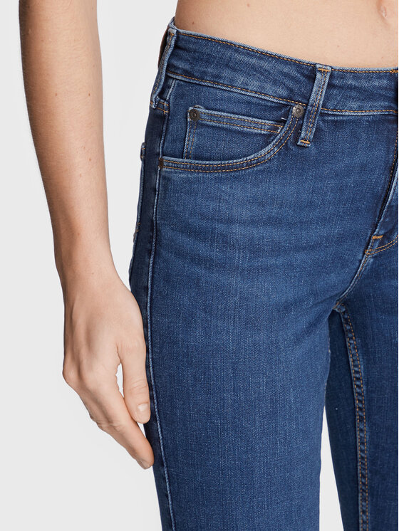 Lee Lee Jeans hlače Elly L305QDKF 112320177 Mornarsko modra Slim Fit