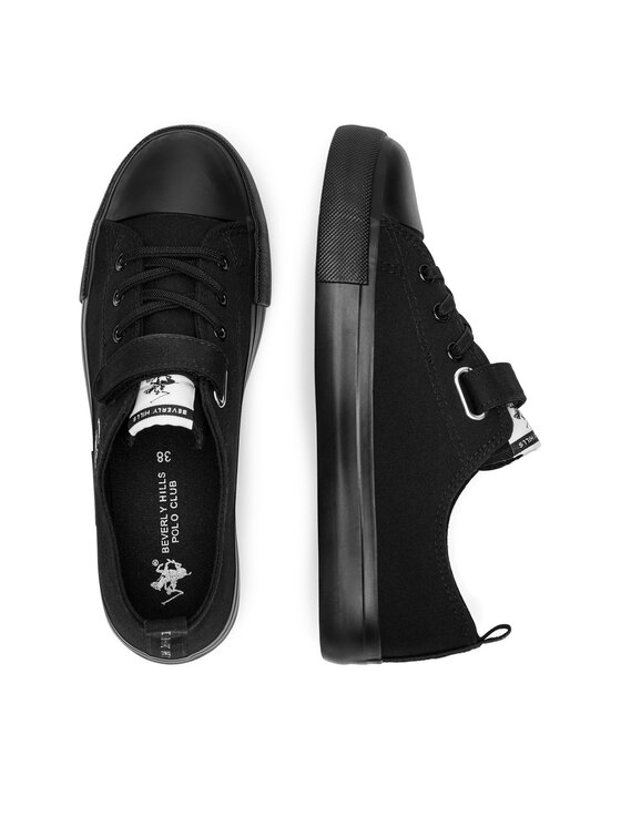 Beverly Hills Polo Club Beverly Hills Polo Club Sneakers aus Stoff CSS20377-52 (V) Schwarz