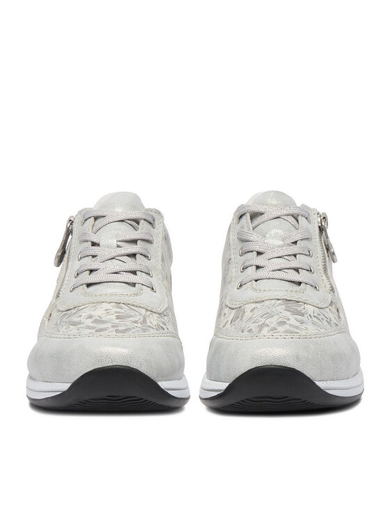 Rieker Rieker Superge N1112-80 Srebrna