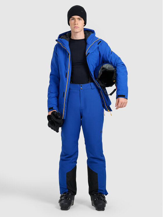 4F 4F Kurtka narciarska SKIWEAR Niebieski Regular Fit